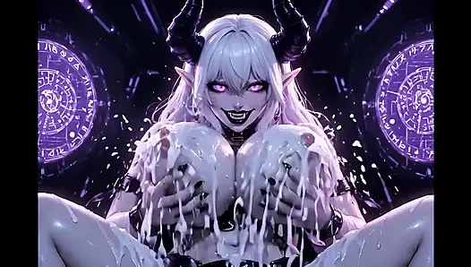Hentai Compilation - Massive  big boobs , Squirting & Creampie wet pussy