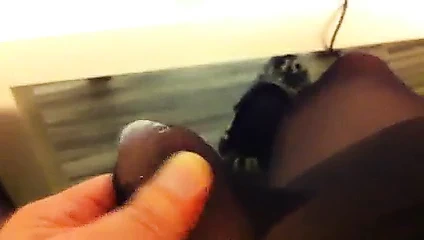 Und dann in pantyhose gekommen...