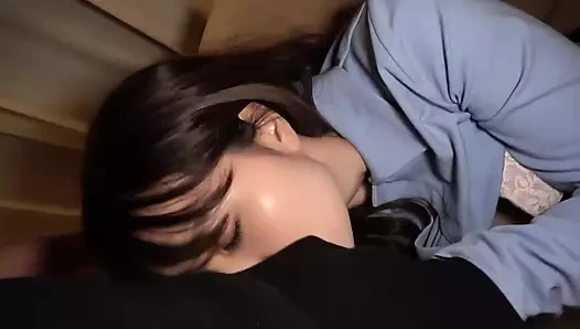 Güzel diş hijyen uzmanı vakum emiciyle spermini çıkarıyor! bölüm 3