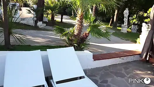 Ateşli kız Korinha Luca Ferrero tarafından sikiliyor