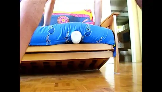 Sapık PapiFachero o gece kankam ile sikişmek için pratik yapıyor!