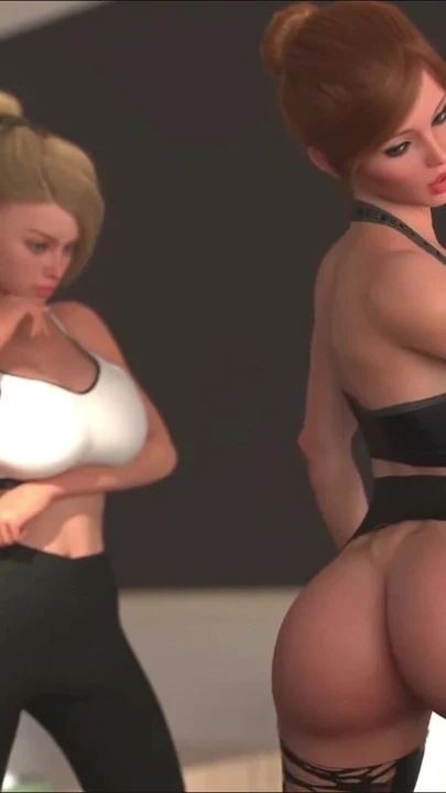Big Ass Stepmom Leggins Phant Brokes While She Doing Yoga With Stepdaughter Infront Her Stepson | Clip 2