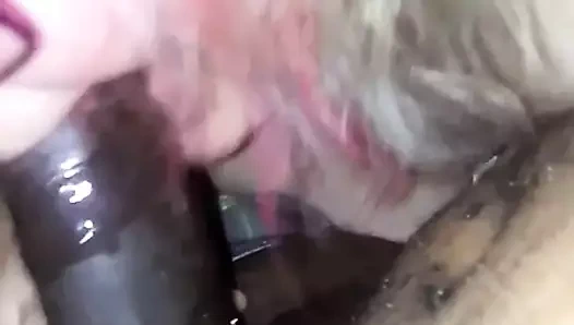 Bbw emme siyah çük