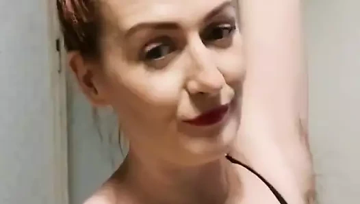 Son zamanlarda ayak fetişi için sette günlük