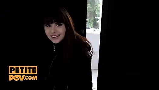 Bakış açısı - çarpıcı sikiş sürtük Luna Rival ile anal seks