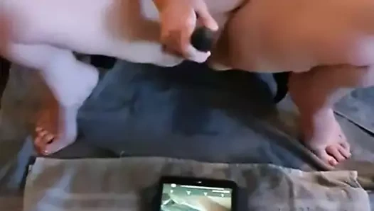 Joanne, seksi İngiliz orta yaşlı seksi sürtük