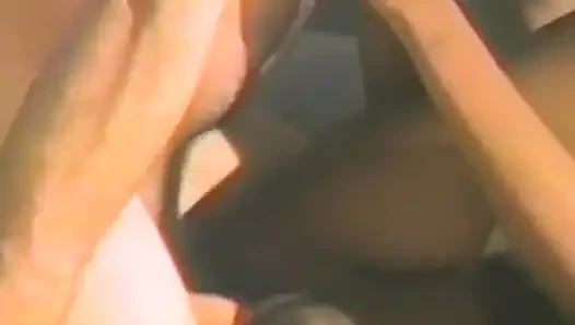 Duşta sonra yatakta ırklararası eylem