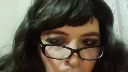 çok azgın crossdresser