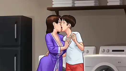 Üvey annem her yerde sevişmek istiyor, çok yaramaz - yaz mevsimi efsanesi
