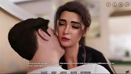 Görünmeyen içgüdüler 5 - Nicole bir parti için dışarı çıktı... Caitlyn ve Nicole banyoda bir an geçirdiler.