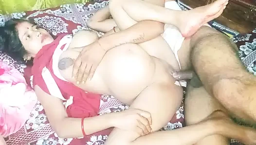 Indian mature homemade sex with her skinny bihari husband in really bihari style with dirty (hindi audio)