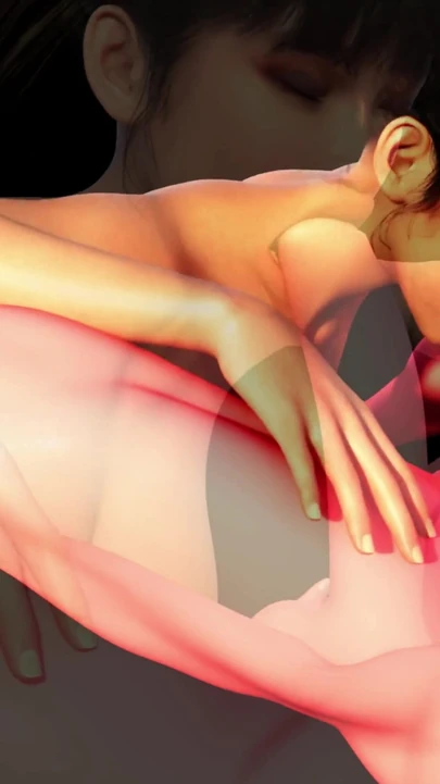 Fggb 77 Chun Li, D.va, Fubuki, Eve ve Diğer Asyalılar dev bir grup seks yapıyor