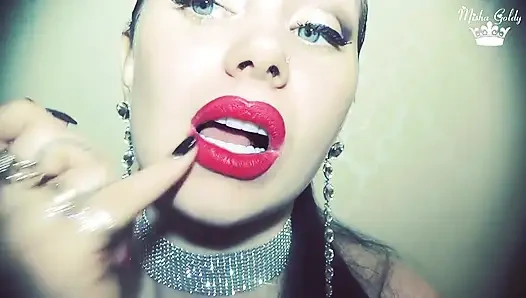 Sevgililer günü camda kırmızı izler