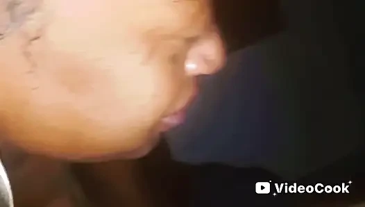 Bitch Sucking the Dick Dry!