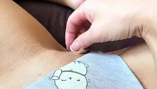 Acrm damlayan ıslak kedi, süper ıslak külot, gerçekten sümüksü