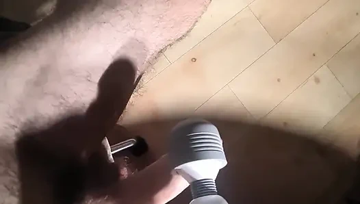 Amcık için vibratörle boşalma