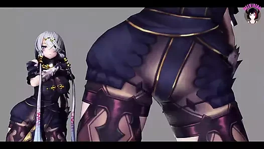 Lila mtu kompozisyonu (3 boyutlu hentai)