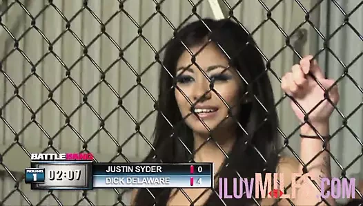 Bronzlaşmış küçük memeli hatun amını yok ediyor