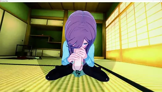 Mükemmel quintuplets pov: miku sikikleri içinde japon evde