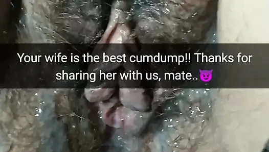Cum dump, MİLF karısı ile harap KEDİ sonra hile içinde Fetiş