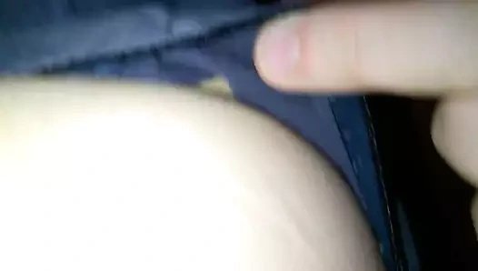 karısı külot üzerinde yatak