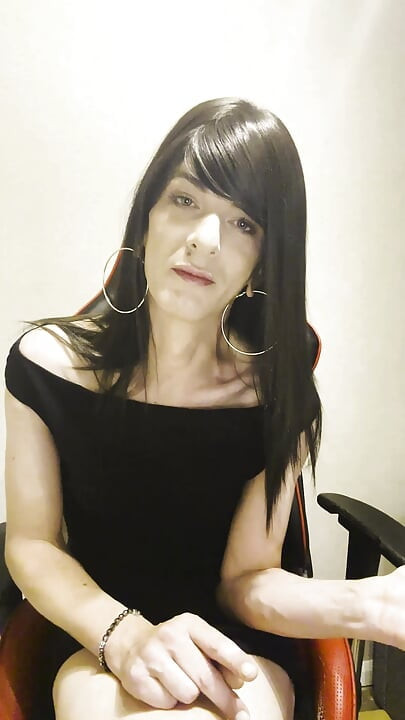 Trans Mum Shows You Her Big Cock