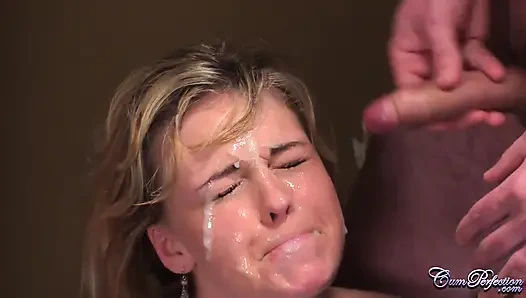 Salope étudiante, bukkake