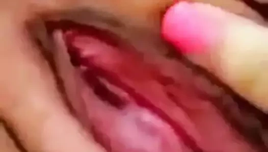 Kız mavi şerit kızdırmak