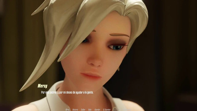 Overwatch xxx - overwatch'tan pembe kadının amını sikiyor - mercy'nin rotası