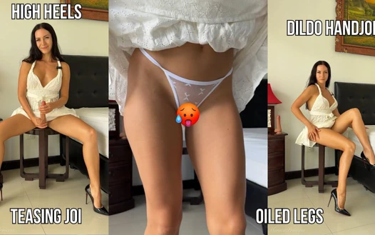Azdırıcı 31 talimatı, dildoyla mastürbasyon, yüksek topuklu ayakkabılarla yağlanmış bacaklar azdırma