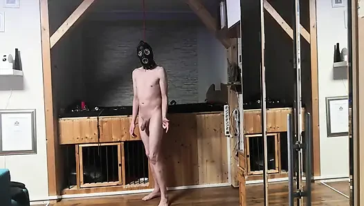 Sahibe için ağırlıklar, anal, kıskaçlar ve saksolar bölüm 1-2