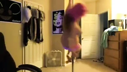 Garip amatör direk dansı