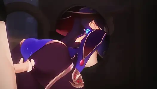 Mona sıkıştı! Onu sikme zamanı