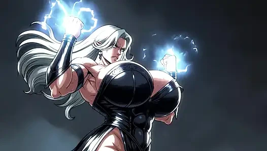 Ai seksi süper kahraman aksiyon klipleri