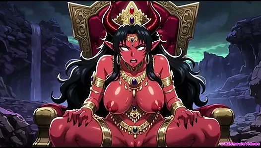 İblis kraliçesi azgın istiyor, ai animasyonu