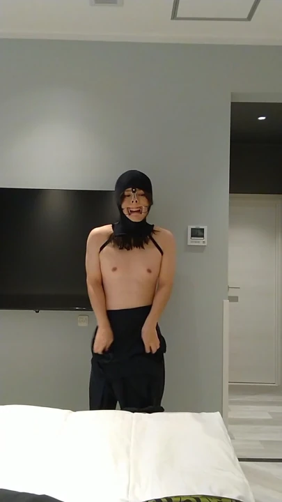 Japon zentai giyerek mastürbasyon yapıyor | Bölüm 1