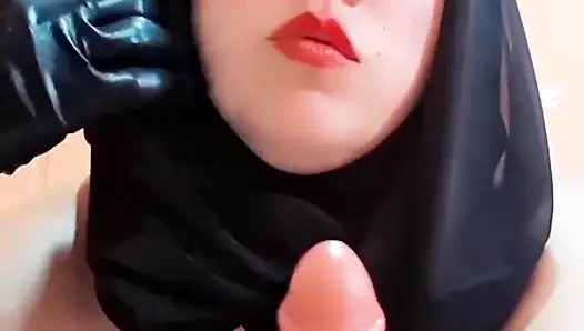 İranlı Müslüman ateşli evli kadın