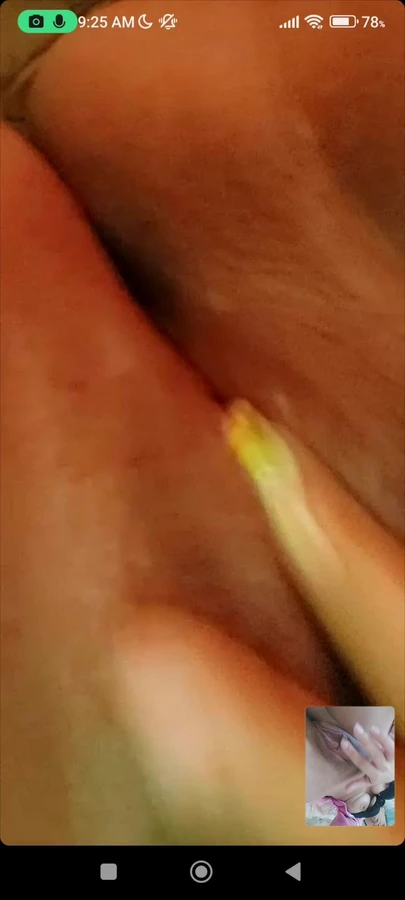 Мой подарок #14F мастурбирует с моим другом по видеозвонку мой набухший и слюни очень приятно