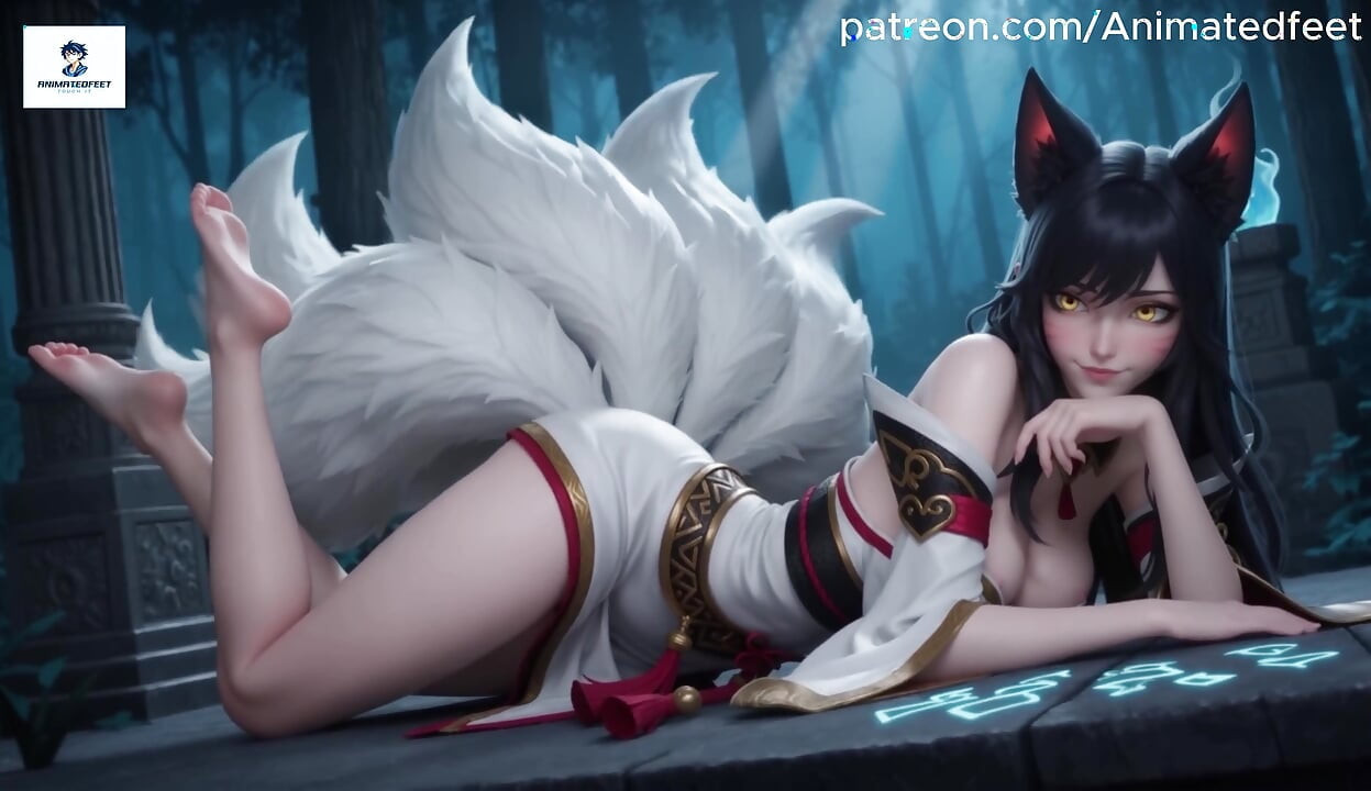 Ahri League of Legends Animasyon Hentai Anal
