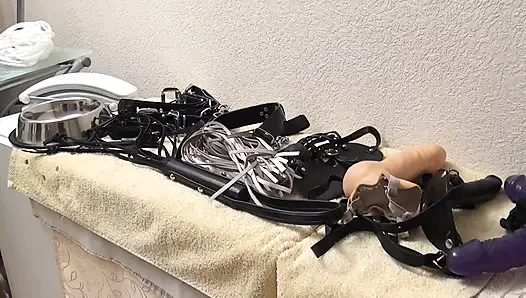 Hanımefendi Diana, Iki Itaatkiyi Mum Mumuna Eğitiyor Ve Bu Sefer Büyük Bir Sürprizle