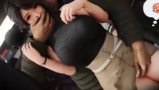 Genç kız halka açık trende dölleniyor