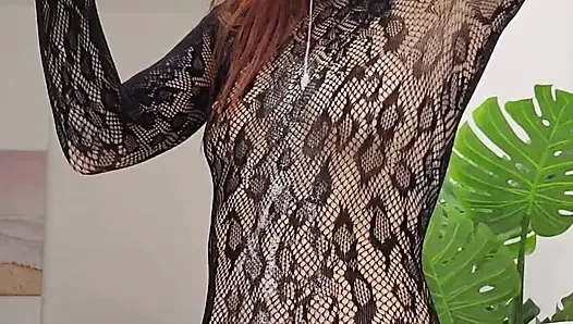 File Elbise Içinde Islak Gırtlağına Kadar Alıyor Ve Amına Şaplak atıyor