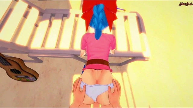 Bulma pov kaplumbağa adasında becerdin alır. ejderha topu hentai.