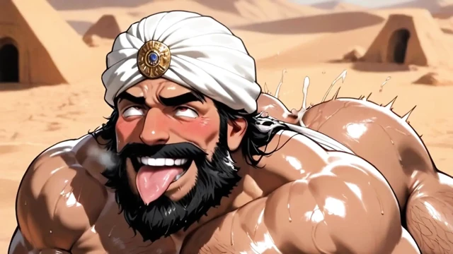 Sumerians Hold Gay Orgy in Hot Desert - Gay Boy Hentai Animation Yaoi Anime