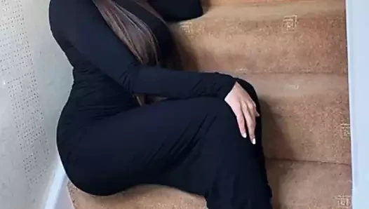 Büyük göğüsler ve eşek bengalce tiktok