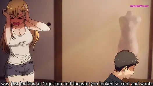 Gojo'nun ilk seferi garip değildi - mükemmeldi. Çünkü Marin ile beraberdi (hentai)