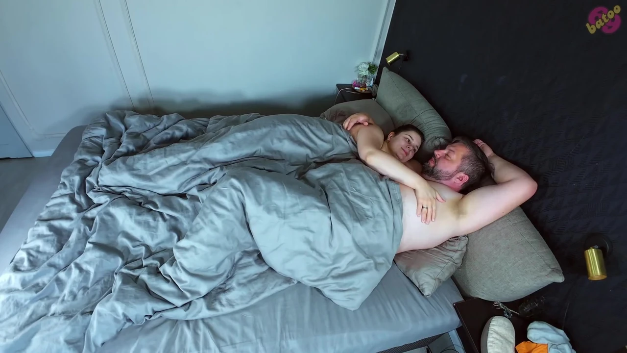good morning fucking my hot wife pussy until I creampie her