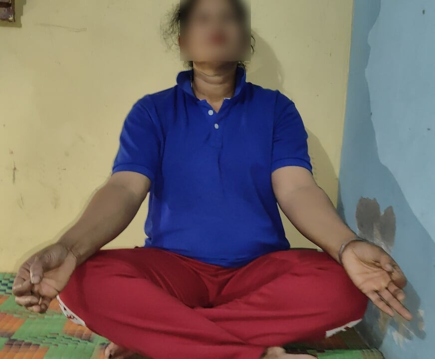 Yogga öğretmen yenge anal seks egzersizleri öğretti