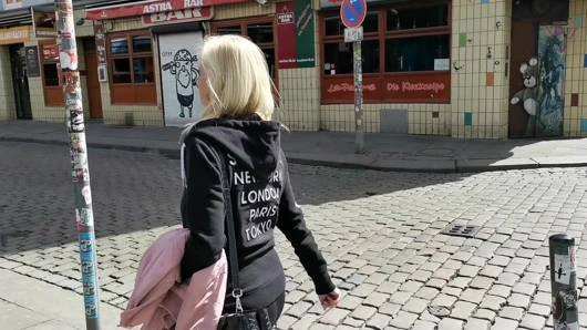 The hobby whore from Herbertstraße - Blank in the cunt fucked!