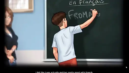 Yaz mevsimi efsanesi - ekstra dersler büyük güzel göğüslere yardım ediyor